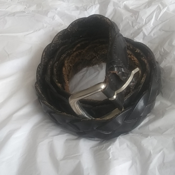 J.Crew web leather belt $38+ free reversible belt - Picture 3 of 8